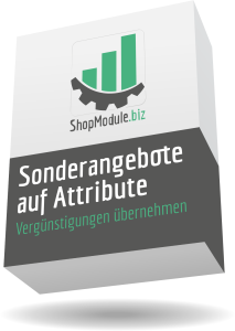 Sonderangebote auf Attribute - Modul für modified eCommerce Shopsoftware